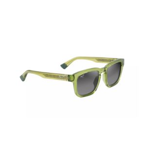 Maluhia+Polarized+Sunglasses+Shiny+Grass+Green+Frame+Neutral+Gray+Lens