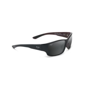 Local+Kine+Polarized+Sunglasses+Shiny+Black+Gray+Frame+Neutral+Gray+Lens