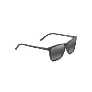 One+Way+Polarized+Sunglasses+Gray+Stripe+Frame+Neutral+Gray+Lens