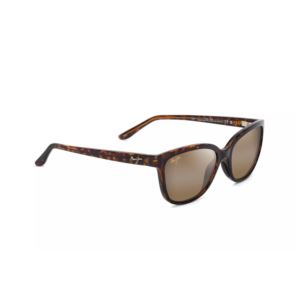 Honi+Polarized+Sunglasses+Shiny+Dark+Havana+Frame+HCL+Bronze+Lens
