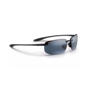 Hookipa+Polarized+Sunglasses+Gloss+Black+Frame+Neutral+Gray+Lens