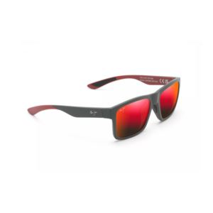 The+Flats+Polarized+Sunglasses+Dark+Gray+Frame+Hawaii+Lava+Lens