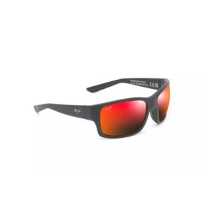 Mangroves+Polarized+Sunglasses+Matte+Black+Frame+Hawaii+Lava+Lens