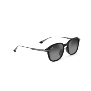 Kaouo+Asian+Fit+Polarized+Sunglasses+Gray+Silver+Frame+Neutral+Gray+Lens
