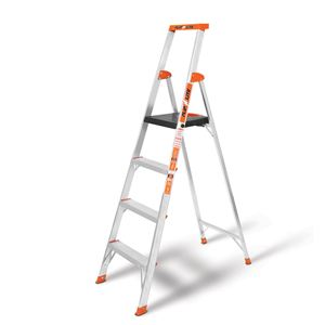 Flip-N-Lite+6+Ft.+Platform+Stepladder