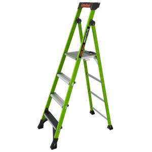 MightyLite+2.0+6ft+Type+1AA+Fiberglass+Ladder+w%2F+Ground+Cue