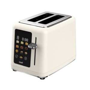 Livwell+Matte+Cream+2-Slice+Smart+Touch+Toaster