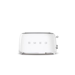SMEG+s+Retro+Style+Aesthetic+Slice+Toaster+White