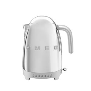 SMEG+s+Retro+Style+Aesthetic+Cup+Variable+Temp+Kettle+Stainless+Steel