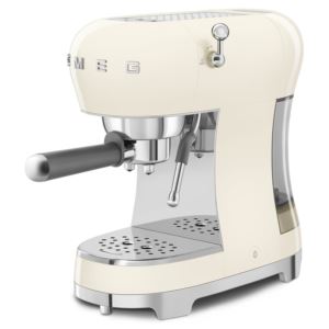 SMEG+New+s+Retro+Style+Aesthetic+Espresso+Coffee+Machine+Cream