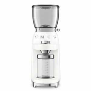 SMEG+s+Retro+Style+Coffee+Grinder+White