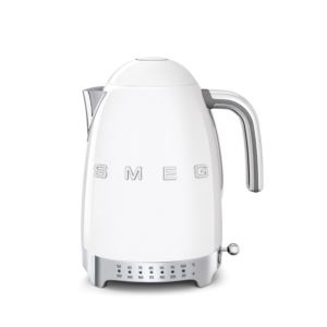 SMEG+s+Retro+Style+Aesthetic+Cup+Variable+Temp+Kettle+White