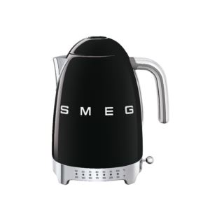 SMEG+s+Retro+Style+Aesthetic+Cup+Variable+Temp+Kettle+Black