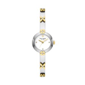 Ladies+Monroe+Heritage+Bloom+2-Tone+Stainless+Steel+Watch+White+Dial