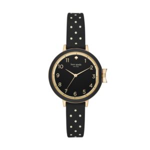 Ladies+Park+Row+Black+%26+White+Polka+Dot+Watch+Black+Dial