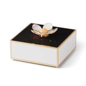 Make+It+Pop+Floral+Covered+Box+Black+%26+White