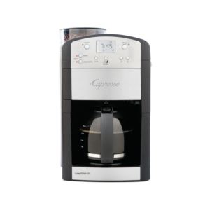 CoffeeTEAM+GS+10+Cup+Coffeemaker+w%2F+Conical+Burr+Grinder+Black