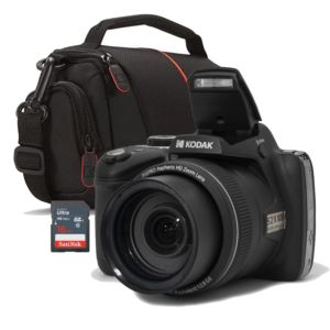 PIXPRO+AZ+x+zoom+Bridge+Digital+Camera+with+carrying+case+gb+SD+Card