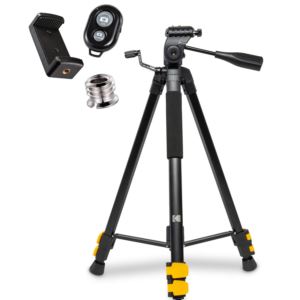 Kodak+PhotoGear+Camera+Tripod+WRemote+Section+Aluminum+FlipLock+Tripod+Adjusts