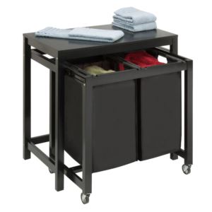 Double+Laundry+Hamper+%26+Folding+Table
