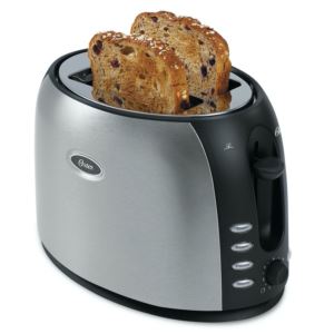 Slice+Toaster+Brushed+Stainless+Steel