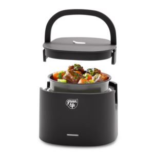 20oz+Electric+Lunch+Box+Food+Warmer+Graphite