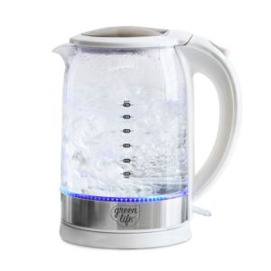 Qwik+%26+EZ+Electric+Glass+Kettle+White
