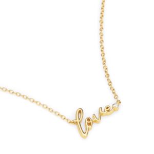 Love+Script+Necklace