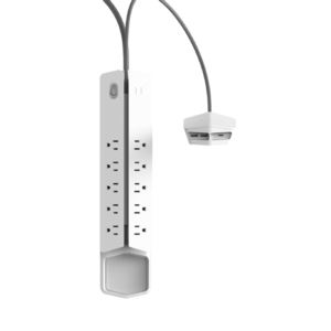 Power+Center+Vertex+XL+AC+Outlet+Surge+Protector+White