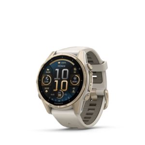 fenix+8+Premium+Multisport+Smartwatch+43mm+AMOLED+Soft+Gold%2FDark+Sandstone