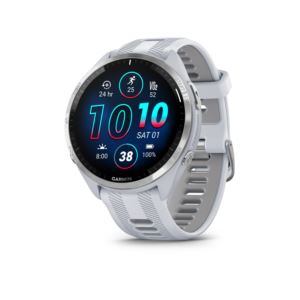 Forerunner+965+Running+Smartwatch+Whitestone%2FPowder+Gray