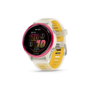 Forerunner+570+42mm+Advanced+GPS+Running+Smartwatch+Bone%2FRaspberry%2FBone