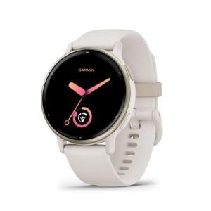 vivoactive+Fitness+Smartwatch+Cream+Gold+w+Ivory+Silicone+Band