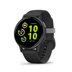 vivoactive+Fitness+Smartwatch+Slate+w+Black+Silicone+Band