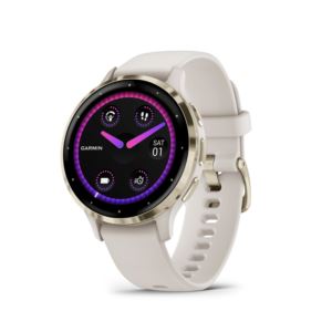 Venu+3S+41mm+Fitness+%26+Health+Smartwatch+Ivory%2FSoft+Gold