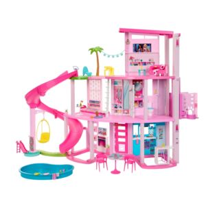 Mattel+Barbie+Dreamhouse+Pool+Party+Doll+House+w+Story+Slide