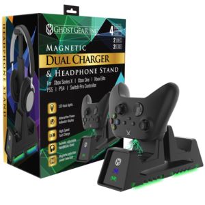 Ghost+Gear+Universal+Wireless+Recharger+and+Headphone+Stand
