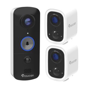Toucan+S+Wireless+Security+Camera+pack+with+V+Video+Doorbell