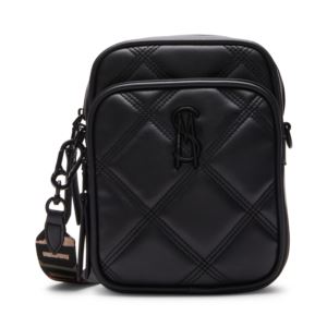 Steve+Madden+BDRAKEE+Quilted+Phone+Crossbody+Bag+Black
