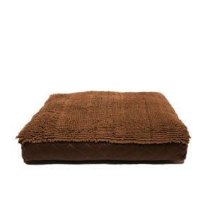 Nanopet+Dog+Gone+Smart+Dirty+Dog+Rectangle+Bed+Large+Brown
