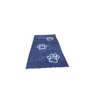 Nanopet+Dog+Gone+Smart+Dirty+Dog+Doormat+RUNNER+Bermuda+Blue+wLight+Blue