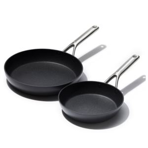 Ceramic+Professional+2pc+Nonstick+Fry+Pan+Set