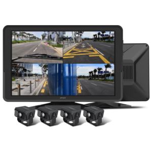 GekoGear+Orbit+T100+4+Channel+1080P+Dash+Cam+For+Trucks