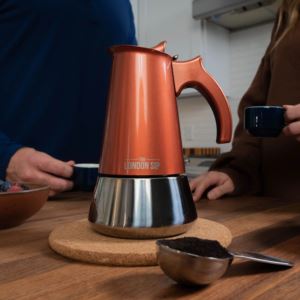 Escali+London+Sip+Stainless+Steel+Espresso+Maker+10-cup+-+Copper