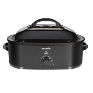 18qt+Electric+Roaster+Oven+Black