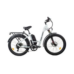 Happy+Camper+II+Step-Thru+Electric+Bike+White