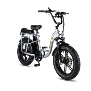 Happy+Voyager+Electric+Bike+Silver