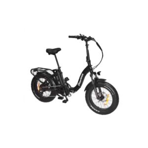 Happy+Everywhere+Folding+Step-Thru+Electric+Bike+Black