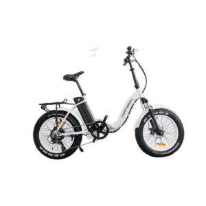 Happy+Everywhere+Folding+Step-Thru+Electric+Bike+White