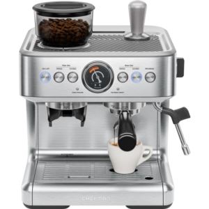 ChefMan+Crema+Supreme+Espresso+Machine+with+Grinder